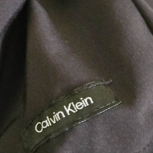 Calvin Klein Black Performance 1/2 Zip Jacket Closet Staple All Season Size XL - Picture 6 of 9